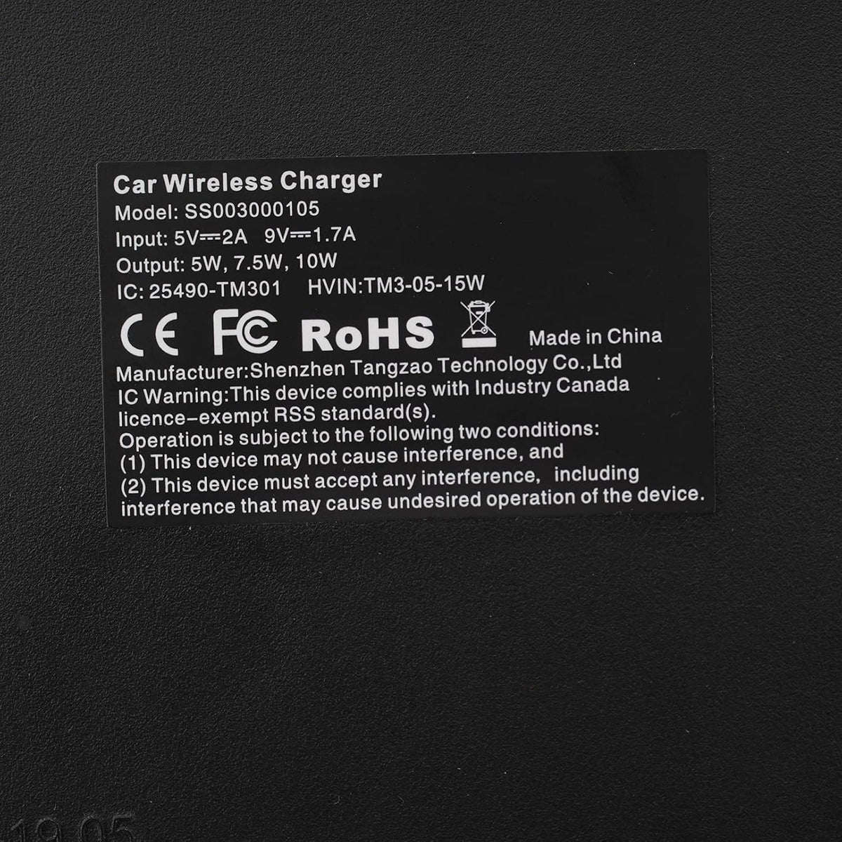 CarQiWireless Wireless Charger for Honda Civic 2022-2026