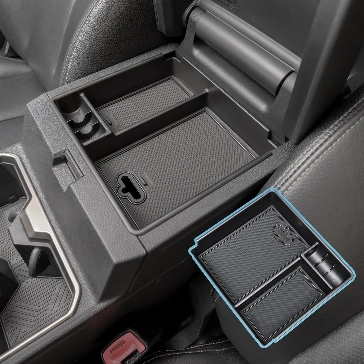 JKCOVER Center Console Organizer Compatible with 2025 2026 Toyota 4Runner