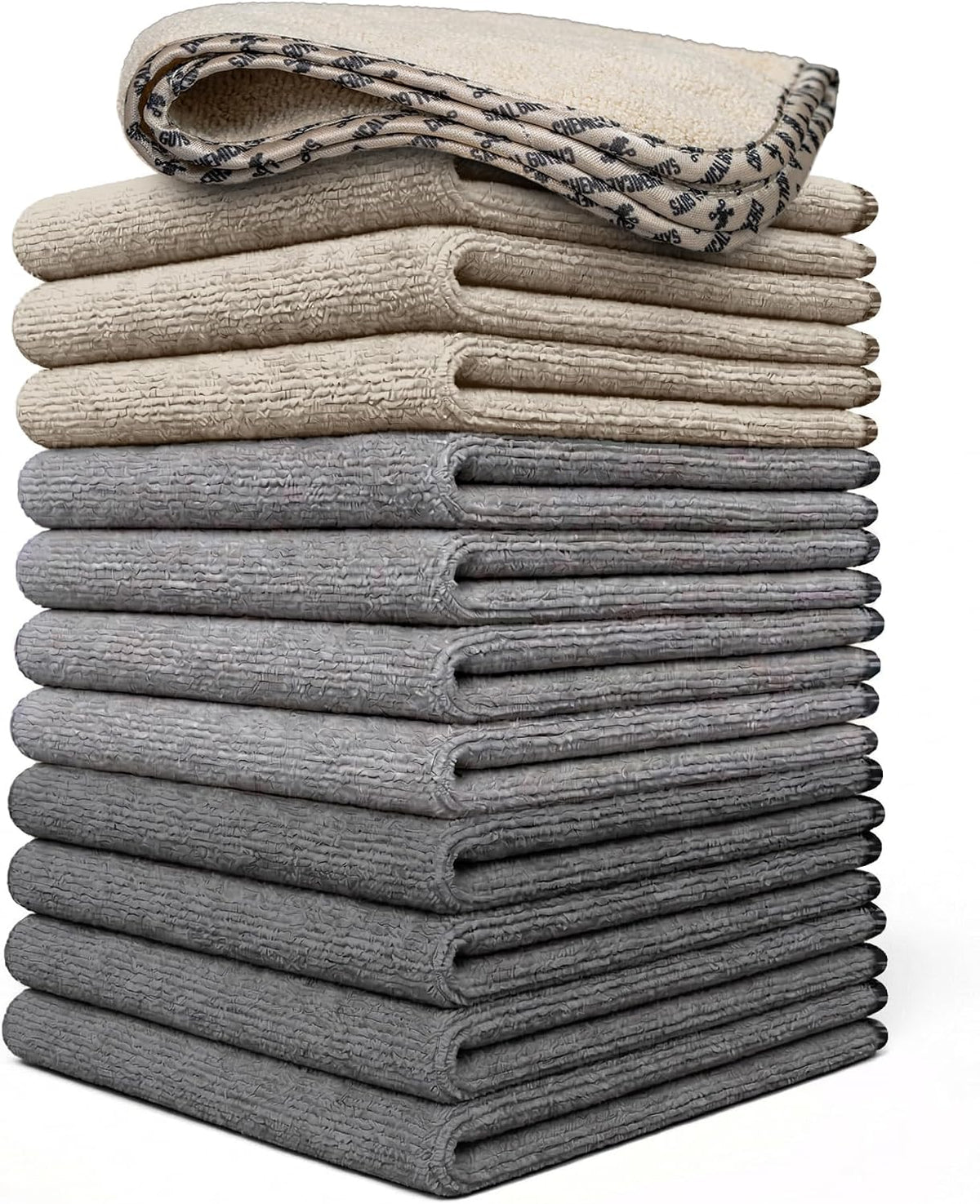 Chemical Guys, AllSwipe Multi-Purpose Microfiber Towels, 14 x 12, 6 Pack