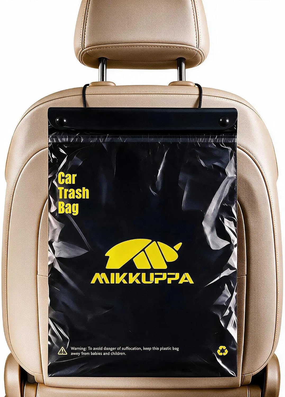 MIKKUPPA Pink Disposable Car Trash Bags 50 Count