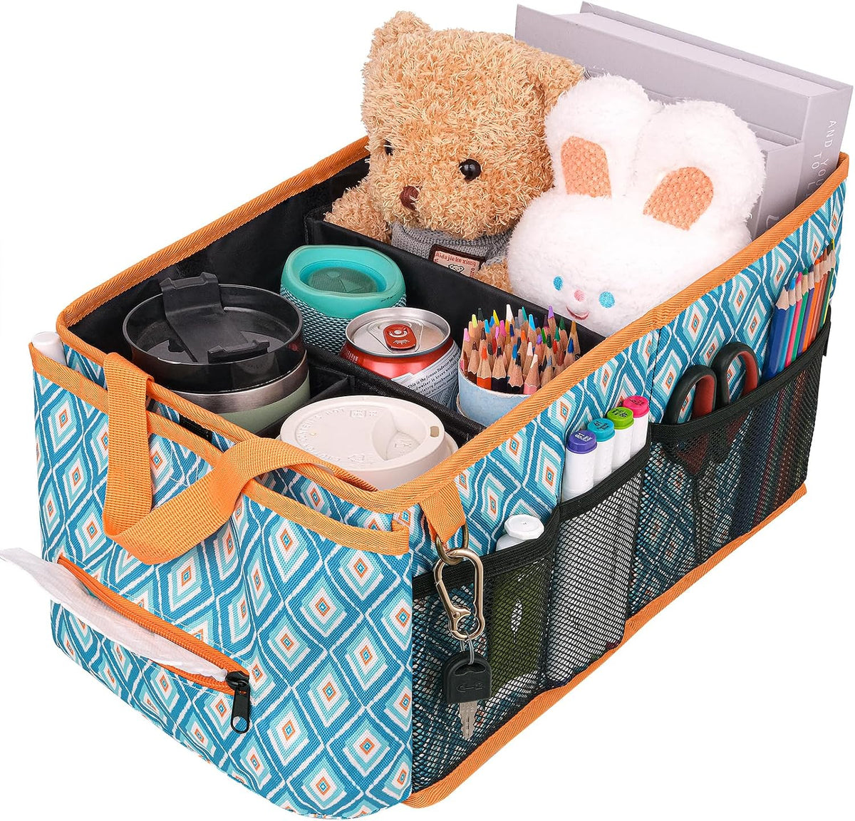HEYSKAY Backseat Car Organizer Car Caddy Passenger Seat Organizer for Kids