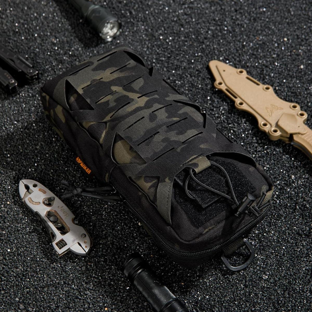 EXCELLENT ELITE SPANKER Tactical EDC Pouch Molle Utility Tool Pouches