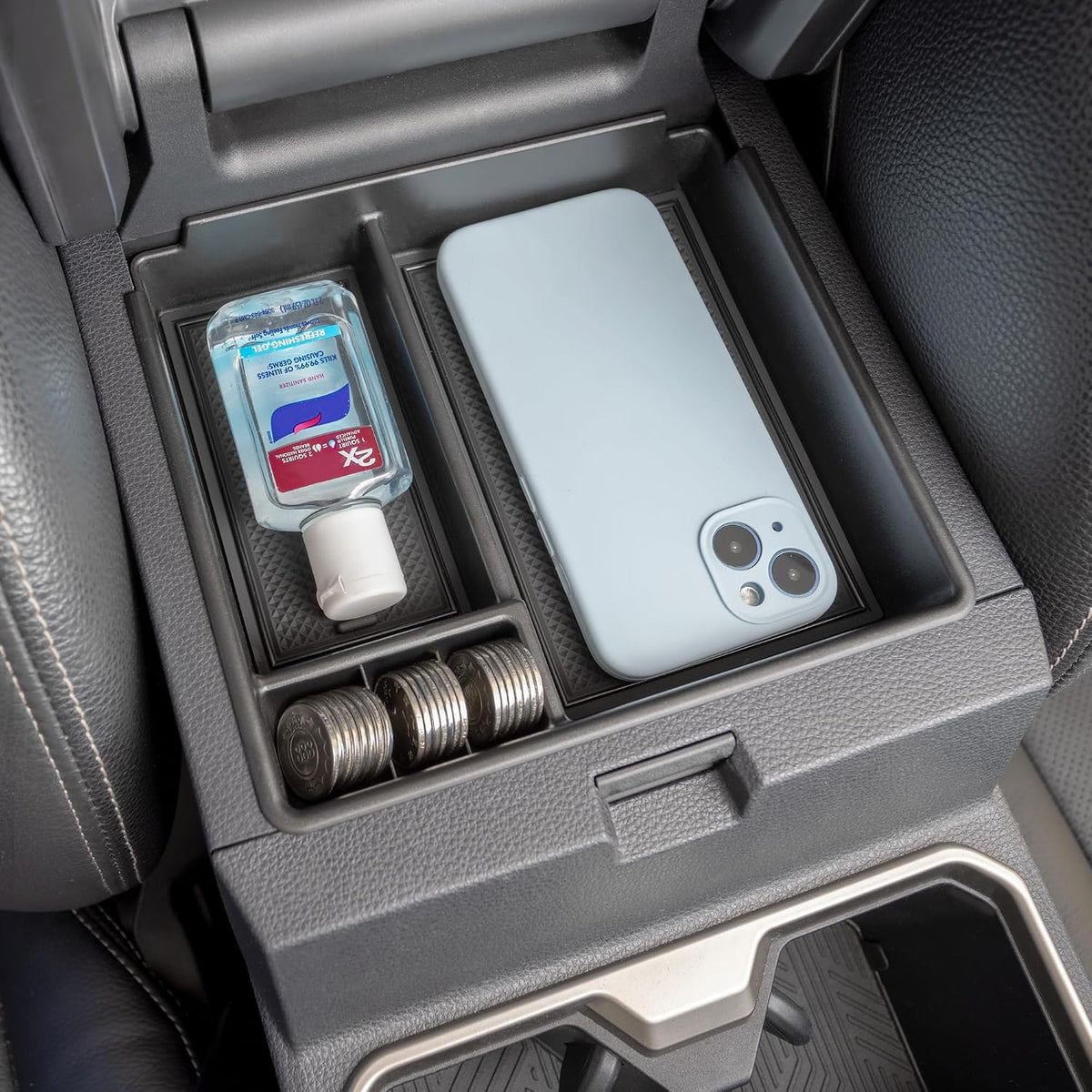JKCOVER Center Console Full Tray Compatible with Toyota 4Runner 2010-2024