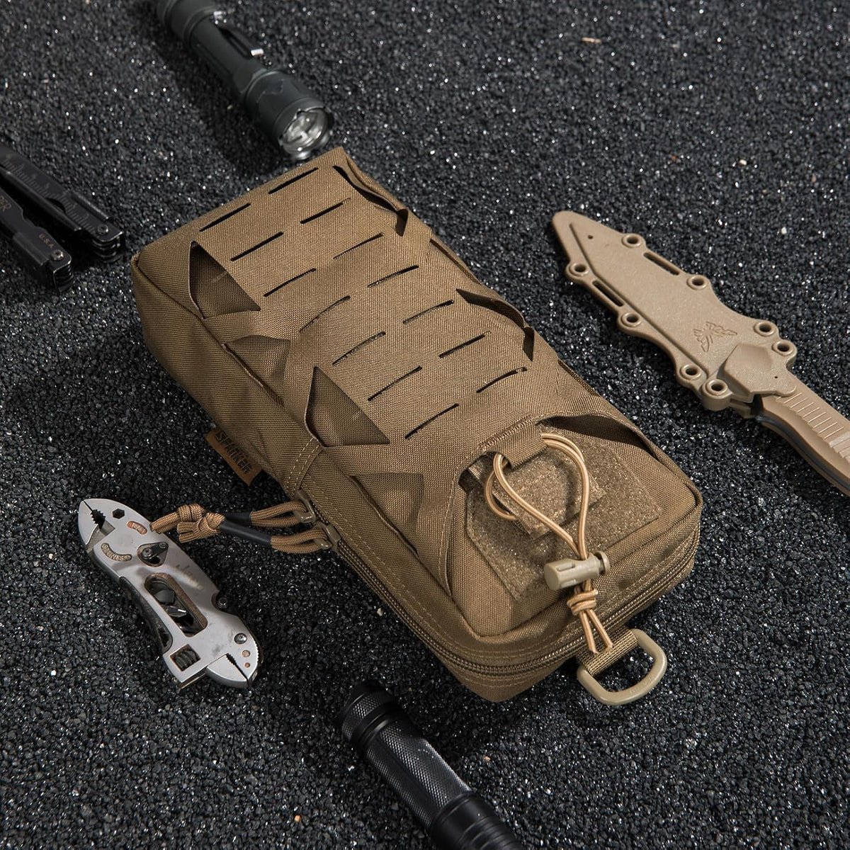 EXCELLENT ELITE SPANKER Tactical EDC Pouch Molle Utility Tool Pouches