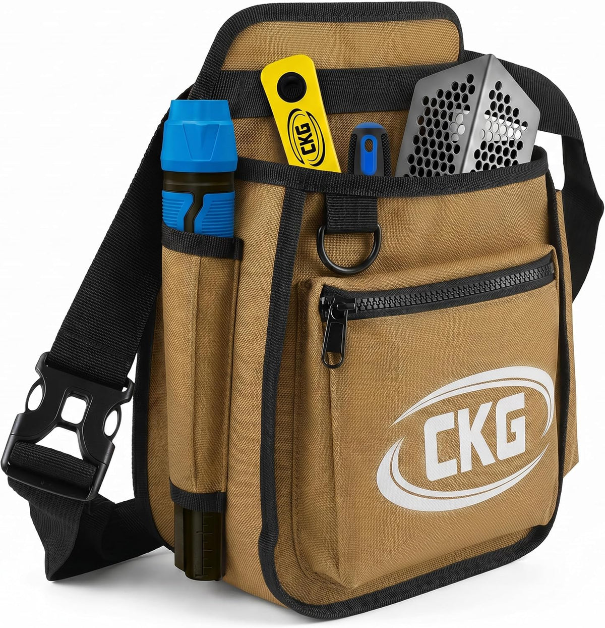 CKG Metal Detecting Finds Bag Waist Digger Pouch Tools