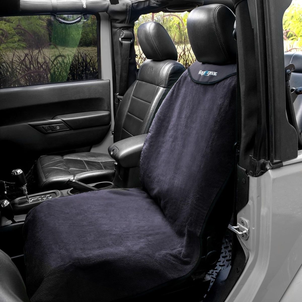 HAPPEGEAR Happeseat Waterproof Car Seat Cover & Protector, Black