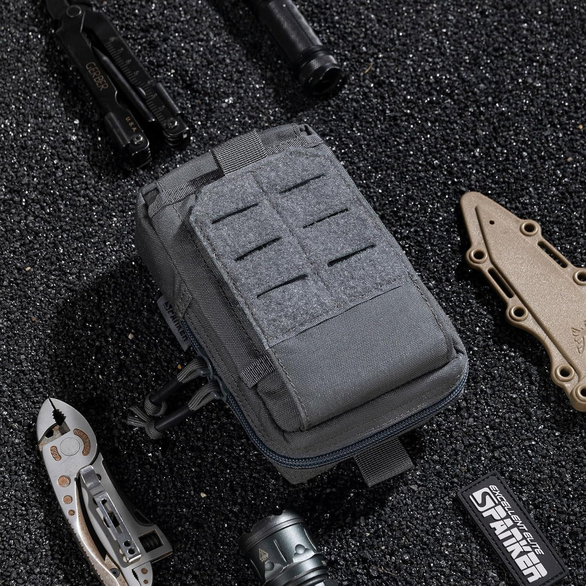 EXCELLENT ELITE SPANKER Tactical EDC Pouch Molle Utility Pouch Phone Pouch