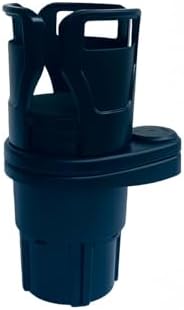 Car Cup Holder Expander, Black, 7.32 x 3.35 Inch