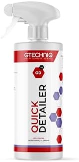 Gtechniq Quick Detailer Spray Car Polish, 17 fl oz | Removes Fingerprints and Watermarks, Enhances Protection and Shine, Easy to Apply and Long-Lasting Results