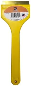 Zeluga 25-555-Combo Brass Blade Ice Scraper – Scratch-Free, Rustproof, Heavy-Duty Ice Remover Tool, Combo