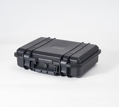 Wireless Microphone Carrying Storage Case Compatible with JBL Wireless Two Microphone System, for JBL PartyBox Wireless Mic, Portable Waterproof Protective Hard Case,Customizable Pre-Diced Foam