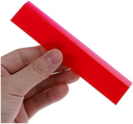 Window Squeegee Rubber Strip -Scraper Stripe Blade Cleaner Car Tinting Glass Clean Water Wiper Ice Scraper Carbon Fiber Wrap Tool