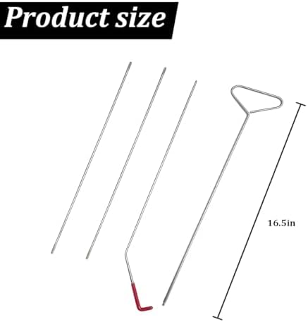 4 Pack 63 Inch Adjustable Emergency Car Long Reach Tool Kit