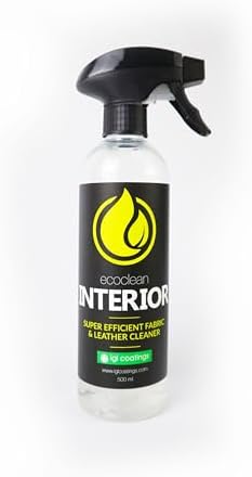 IGL Ecoclean Interior – Ultimate Fabric & Leather Cleaner | Powerful, Eco-Friendly Interior Care for Cars, Homes & Upholstery (500ml)