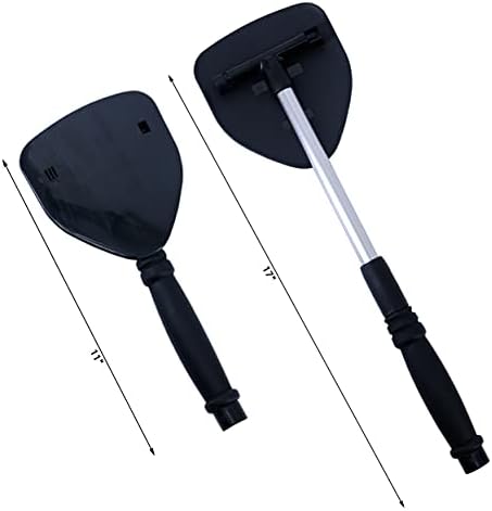 POLYTE Pivoting Windshield Glass Cleaning Tool Extendable Aluminum Handle