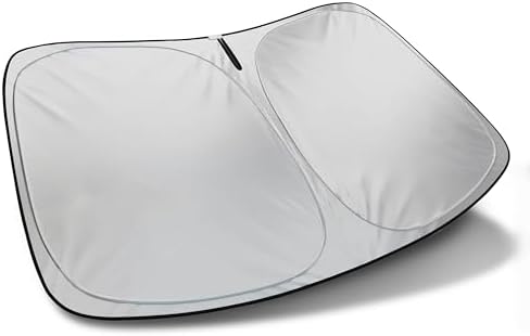 Autotech Park Foldable Sunshade Compatible with 2011-2015 Kia Sorento SUV, UV Reflective and Easy Storage, Custom-fit Car Windshield Sun Shade