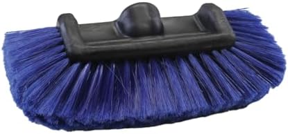 Hi-Tech 14” Car Wash Brush Head – Soft Bristles for Cars, Trucks, RVs, Boats, Campers – Multi-Level Design – Fits Threaded Handles – Flow-Thru Capable