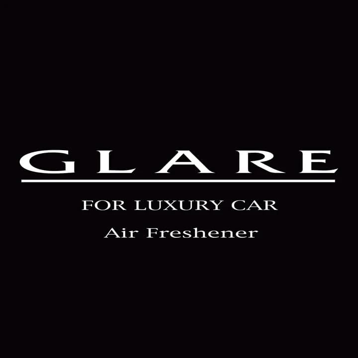 CARALL GLARE BLACK Premium Car Air Freshener, FINE SQUASH - Spill-Proof Japanese Gel Scent System - Long Lasting Odor Eliminator for Luxury Interiors, Modern EVs & Sedans - Made in Japan