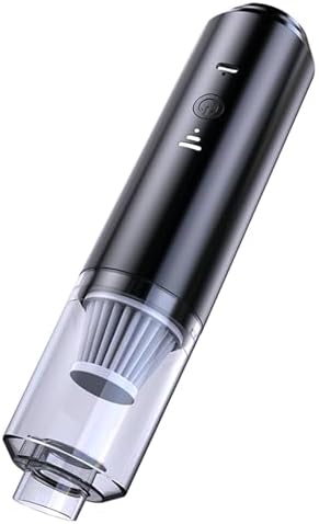Car Vacuum Cleaner Portable Dust-Catcher with Suction Mouth Brush and Blow Mouth Low Noise Dry and Wet Use Type-C Charging Strong Suction Cordless Vacuum Sweeper for Home and Auto Interior