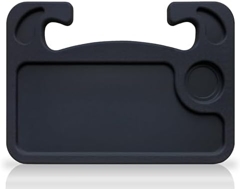 Steering Wheel Tray With Cup & Pen Holder for Eating, Makeup, Working, Writing - Car Desk Suitable for Cars, SUVs, Pickup Trucks and RVs