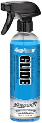 Nanoskin GLIDE Silicone Free Spray Detailer 16 oz - Use with Autoscrub/Clay Bar After Car Wash | Leaves No Residue Before Wax Sealant Coating | Automotive, Home, Garage, DIY & More | Concentrated