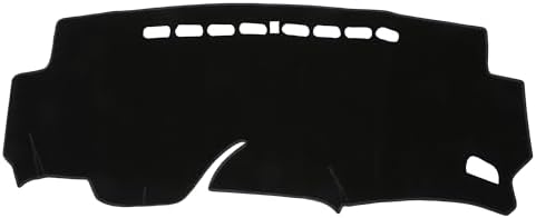 Dash Cover for Honda Fit Non-Slip | Center Console Dash Board Mat Black 1 Pcs