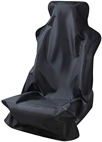 Magca Car Seat Cover Protector, Front Seat, Black, Pack of 1