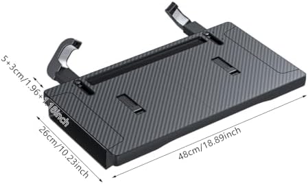 2-in-1Car Steering Wheel Desk Multifunctional Tray Seat Gap Portable Tablet