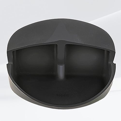 Car Steering Wheel Storage Box Holder Organizer Tray Silicone Phone Mount with Firm Easy to Install Suitable for Commuting Business Tra