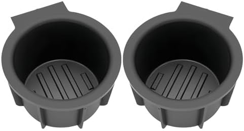 2Pcs Front Console Cup Holder Insert 9L3Z1513562CB for Ford F150 2009-2014