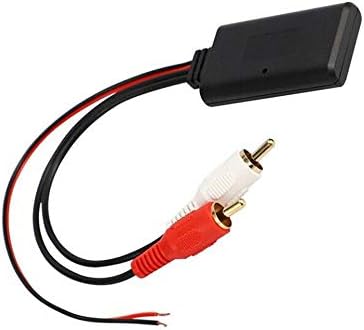 Wixine 1Pcs Car Universal Wireless Bluetooth Module Music Adapter RCA Aux Audio Cable