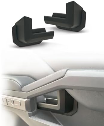 AZUTO Door Side Storage Organizer for TACOMA & 4RUNNER, Black Interior Accessories Compatible with Toyota Tacoma（N400, 2024+ model year）, 4Runner (N500, 2025+ model year Models