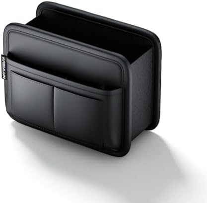 LEIWOOR Car Door Organizer & Cup Holder, Multifunctional Car Storage Box, Trash Can, Large Capacity Storage Bag, Foldable Side Storage Pouch, Interior Accessory for Sedan SUV Truck (Multi-Pocket Pro)