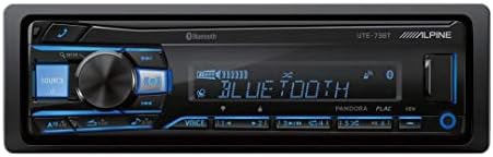 Alpine UTE-73BT Mech-Less Digital Media Receiver with Bluetooth® Wireless Technology