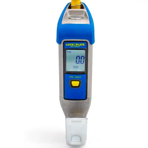 LockNFlate PRO L309 Digital Tire Inflator Gauge, Dual Head Air Chuck, 174 PSI, 1-Year Limited Warranty