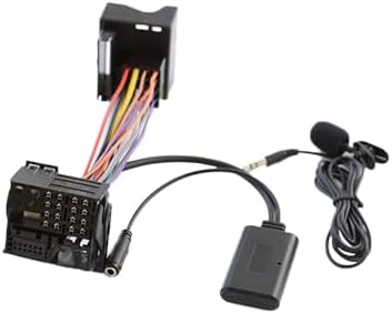 Audio Aux Adapter with Microphone, Audio AUX Adapter Compatible with BMW Z4 E85 2003-2008, Compatible with BMW Z4 E86 2003-2008, Compatible with Mini Cooper R50 2003-2006