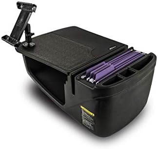 AutoExec AE-GMEF-TAB-BT Efficiency GripMaster Car Desk for Your Vehicle Workstation and Mobile Office, Black with Tablet Mount