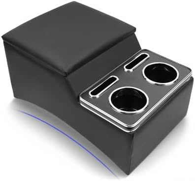 Center Console, Universal Front Bench Seat Consoles,Truck Seat Organizer and Storage,Center Console for Truck & Minivan & Car& SUV Cab Front Seat Bench Seat Storage Box (Regular)