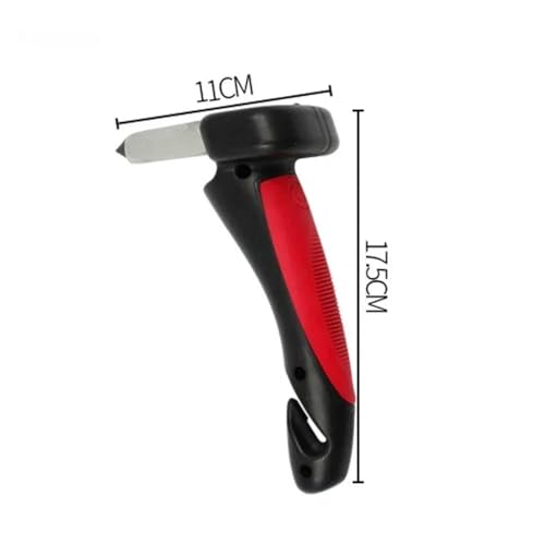 Five-in-One Car Support Handle with Window Breaker and Seatbelt Cutter for Elderly Assistance
