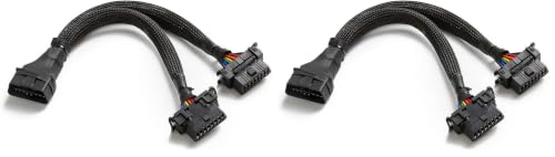 bbfly-B6 OBD2 Splitter OBDII Extension Cable Adapter (1FT/30CM) (1Pack)