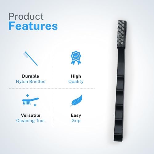 Nanoskin Toothbrush Detail Brush Set for Precision Cleaning, 6 Pack