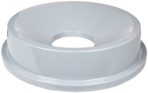 Rubbermaid Commercial Products Trash Can Funnel Top/Lid 32-Gallon Gray Hands-Free Disposable Compatible with the Rubbermaid 32-Gallon Garbage Bins for Indoor/Outdoor/Garage