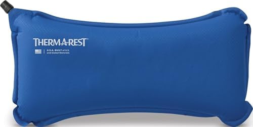 Therm-a-Rest Lumbar Travel Pillow - Self-Inflating Lumbar Support Cushion for Airplane, Car, Office Chair & Travel