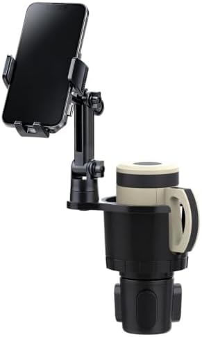 2 in 1 Cup Holder Phone Holder, Phone Holders for Your car cupholder