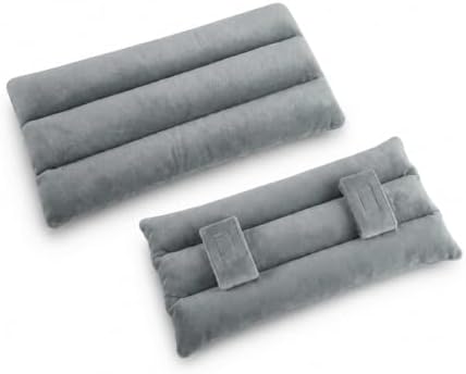Seat Belt Pillow Post Surgery Mastectomy Seatbelt Cushion for Abdominal Hysterectomy Heart Surgery Recovery Support Stable Non Slip Adult Car Ride Comfort Padding Grey