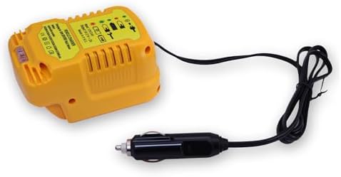 Car Battery Charger Compatible with Dewalt 20V/60V Batteries for DCB207 DCB201 DCB204 DCB203 DCB200 DCB606 DCB609 DCB612 etc