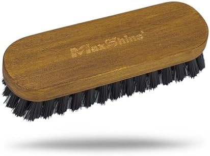 Maxshine Universal Leather & Upholstery Brush – Soft Nylon Interior Detailing Brush for Leather, Vinyl, Fabric & Carpet Cleaning – Car Detailing Brush for Seats, Floor Mats & Door Panels