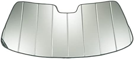 Covercraft UVS100 Custom Windshield Sunscreen for 2021-2026 Ford F-150 &amp; 2022-2026 F-150 Lightning Pro/STX/XLT - Silver
