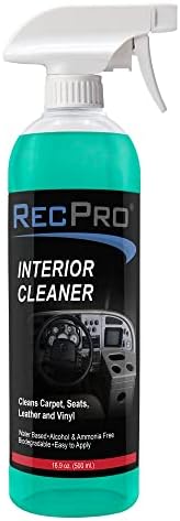 RecPro RV Interior Cleaner | Furniture Cleaner, Seat Cleaner, Fabric Cleaner | Cleans Carpets, Seats, Leather, Upholstery and Vinyl (Interior Cleaner Only)
