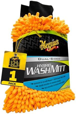 Meguiar's Hybrid Wash Mitt, 1 Mitt